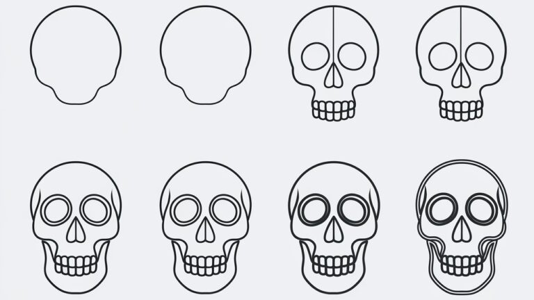 Drawing:oldj_7nsvxk= Skull – A Comprehensive Guide to Mastering Skull Drawing